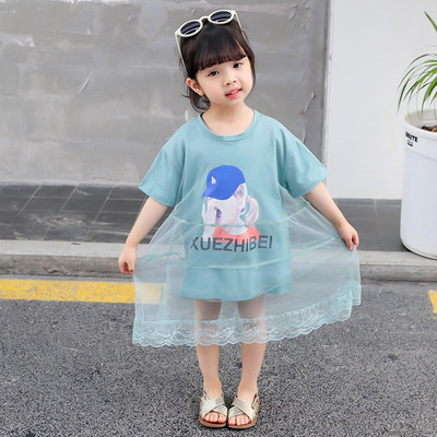 Modern gyerekruha feliratokkal és rátéttel - két színben