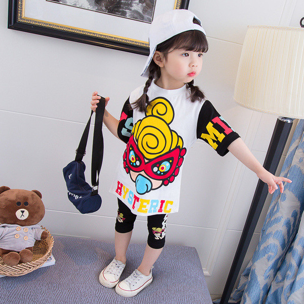 Gyerek modern szett rátéttel, lányoknak