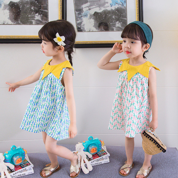 Modern gyerekruha rózsaszín és kék színben