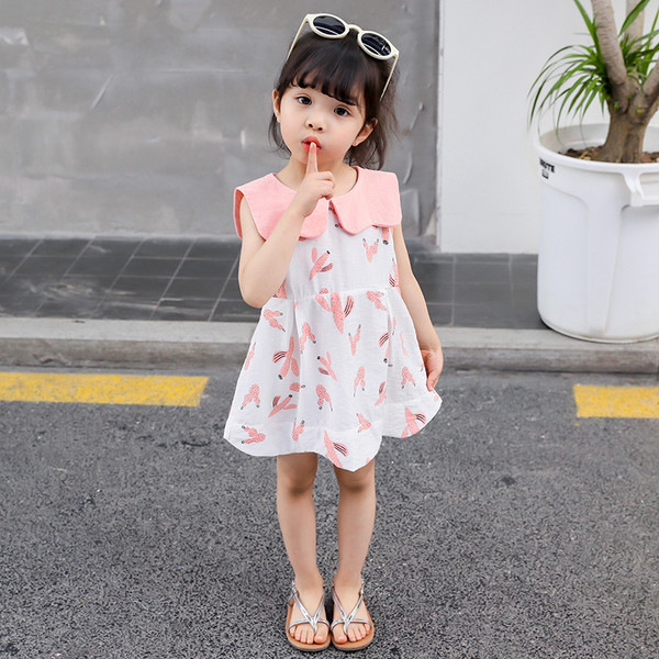 Stílusos gyerekruha két színben O-nyakkal