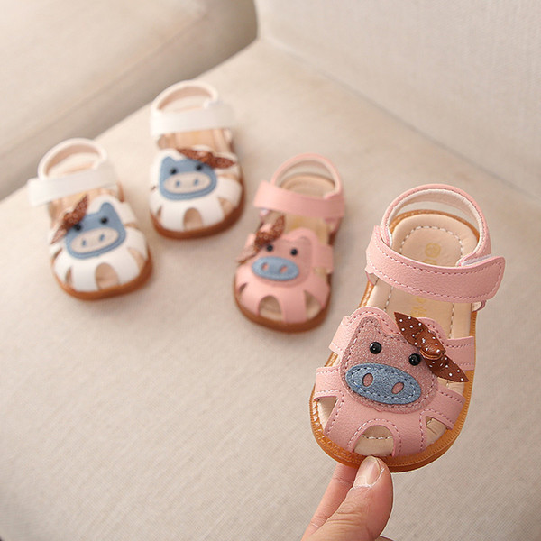 Sandale moderne pentru fete pentru copii cu aplicatie si panglica