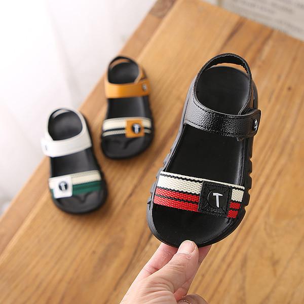 Μοντέρνα παιδικά σανδάλια για αγόρια από οικολογικό δέρμα σε διάφορα χρώματα