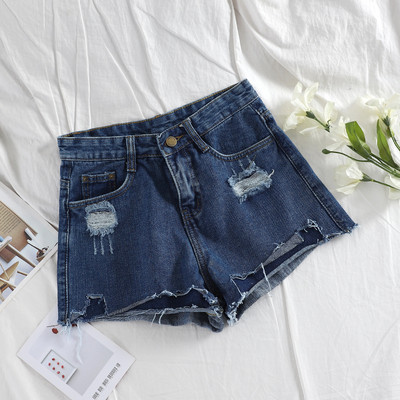 Καθημερινά παντελόνια σε δύο χρώματα με σκισμένα μοτίβα