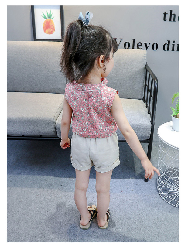 Modern gyerekkészlet rózsaszín és kék színben lányoknak