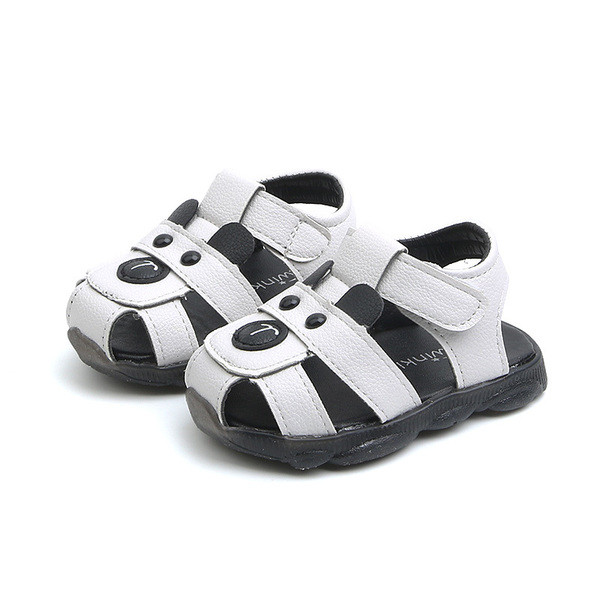 Sandale pentru copii stilate pentru baieti din piele ecologica cu animatie