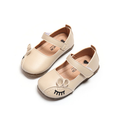 Μοντέρνα παιδικά παπούτσια για κορίτσια οικολογικού δέρματος σε δύο χρώματα