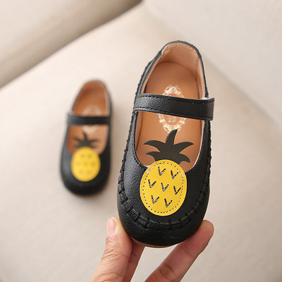 Modern gyerekcipő lányoknak ökobőr rátéttel