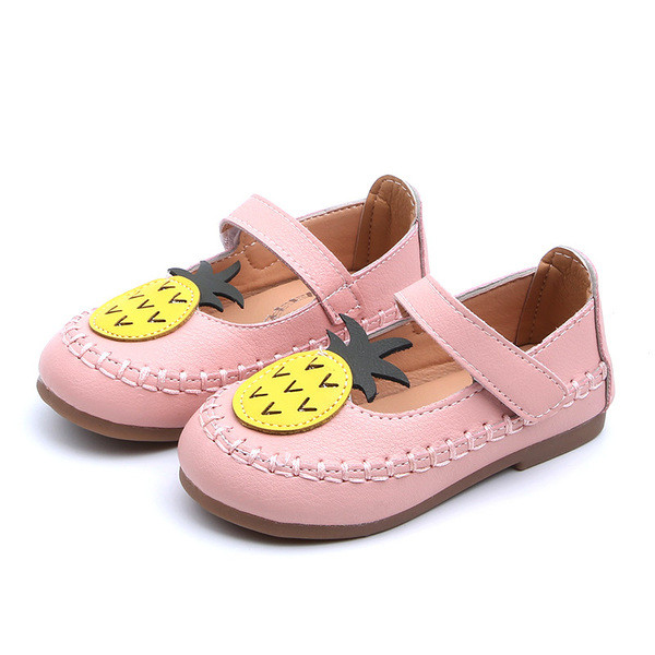 Modern gyerekcipő lányoknak ökobőr rátéttel