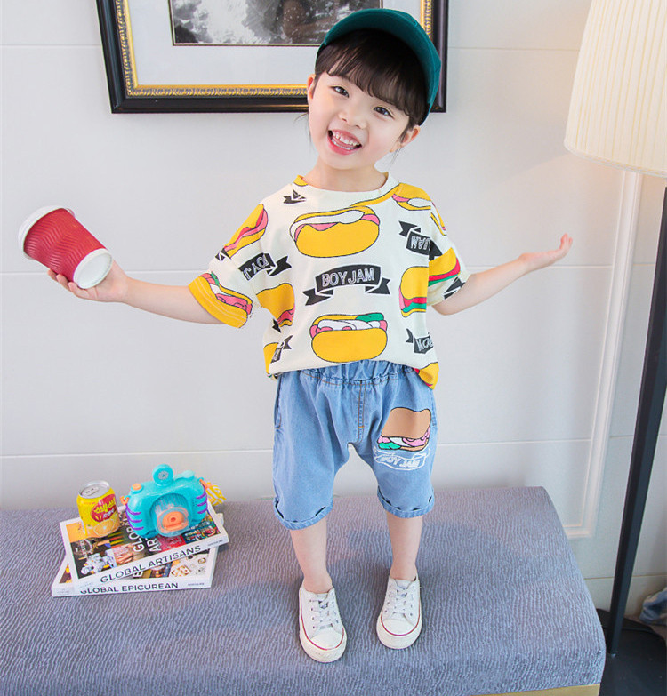 Set zilnic pentru copii pentru fete - două culori