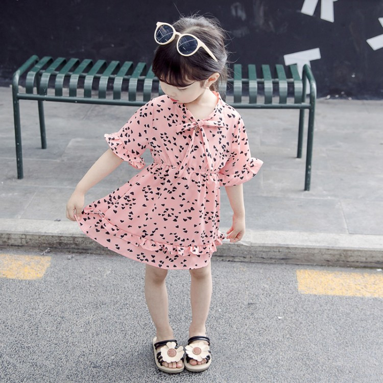 Jelenlegi gyerekruha rövid ujjal és szalaggal - két színben