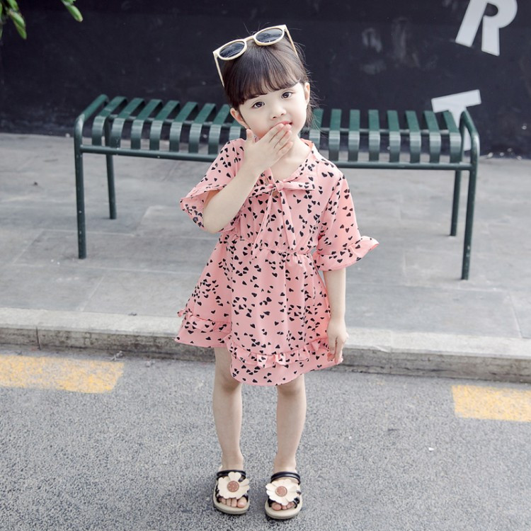 Jelenlegi gyerekruha rövid ujjal és szalaggal - két színben