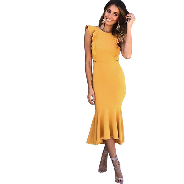 Rochie eleganta de dama cu spatele gol in mai multe culori