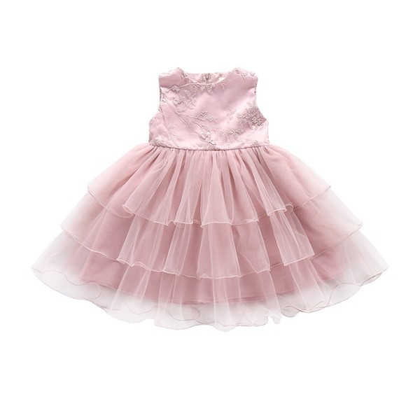 Rochie eleganta pentru copii in doua culori cu tul si dantela