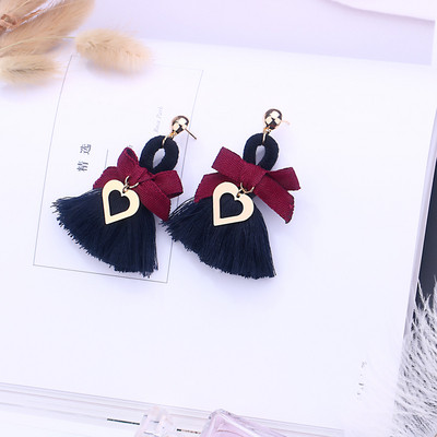 Modern női fülbevaló két színben