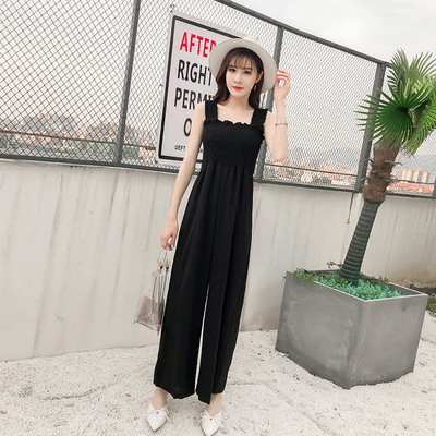 Καλοκαιρινό γυναικεία ολόσωμη φόρμα ευρύ μοτίβο σε τρία χρώματα