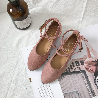 Női alkalmi cipő három színű öko velúrból