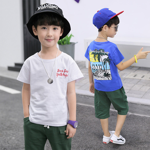 Set modern pentru copii in trei culori pentru baieti