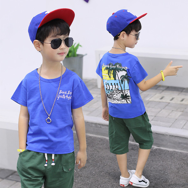 Set modern pentru copii in trei culori pentru baieti