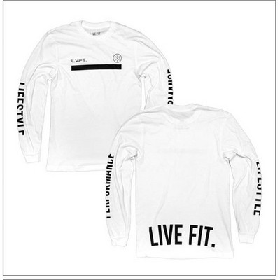 Férfi sportblúz két színben felirattal