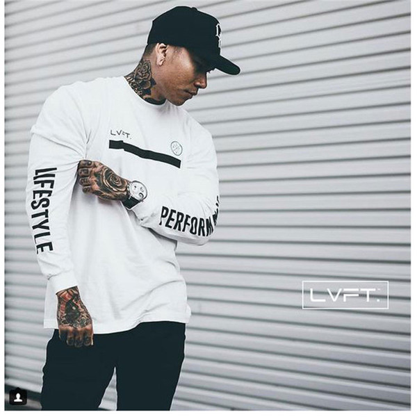 Férfi sportblúz két színben felirattal