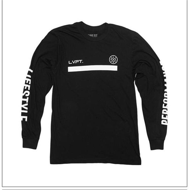 Férfi sportblúz két színben felirattal