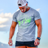 Férfi hétköznapi póló rövid karral, három színben felirattal