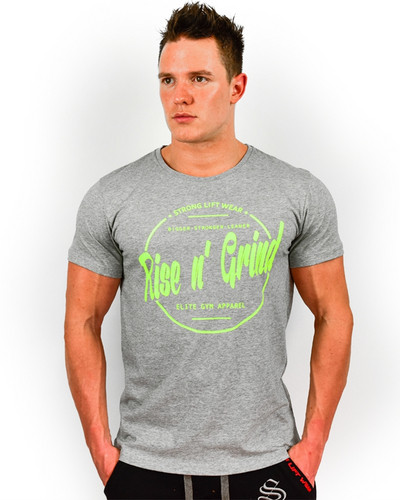 Férfi hétköznapi póló rövid karral, három színben felirattal