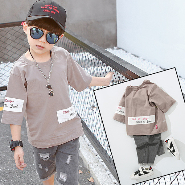 Gyerekkészlet fiúknak két részből, három színben