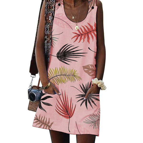 Rochie casual de dama in trei culori cu nasturi si buzunar