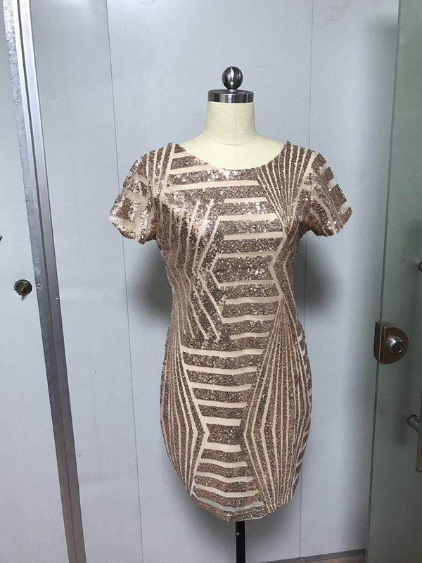 Fényes női ruha csupasz háttal több színben