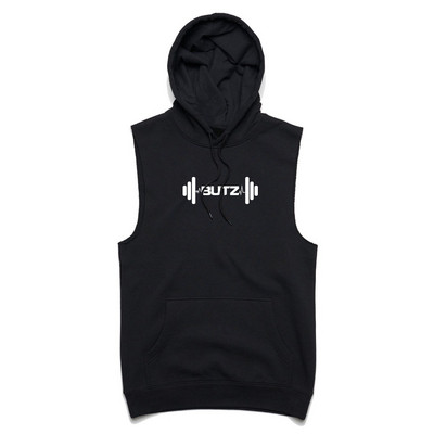 Αθλητικό ανδρικό αμάνικο μπλουζάκι σε διάφορα χρώματα με κουκούλα