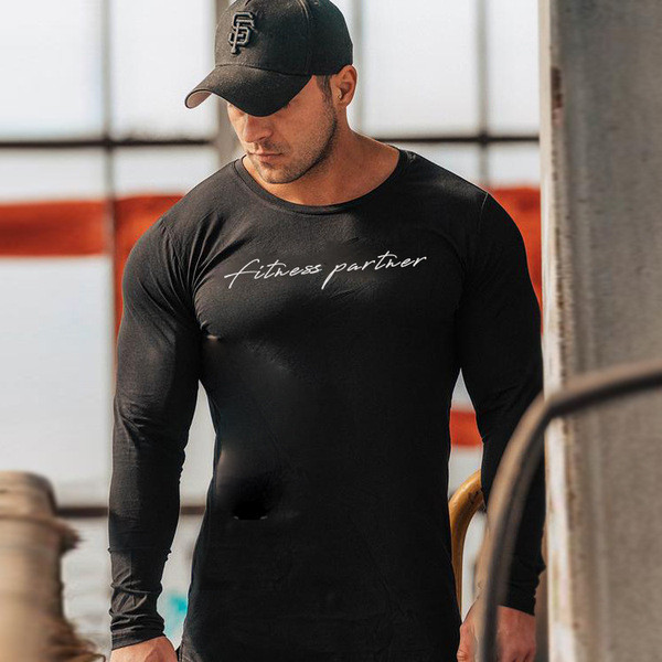 Modern, hosszú ujjú férfi blúz két színben, felirattal