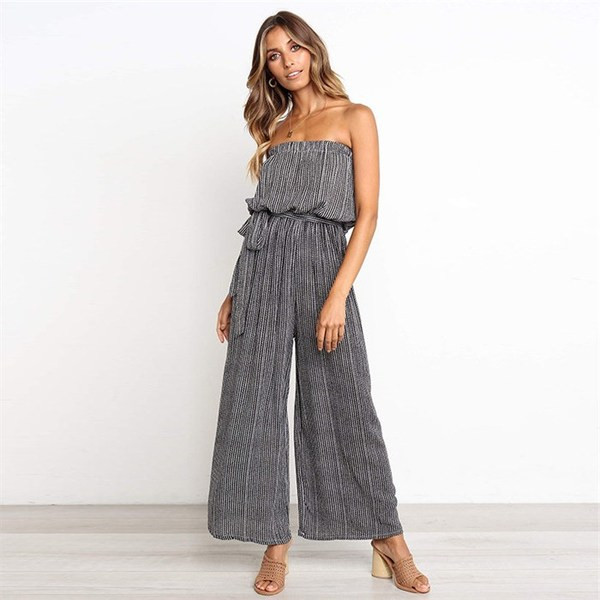 Salopeta de dama moderna fara bretele in doua culori