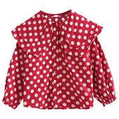 Stílusos hosszú ujjú gyermeking lányoknak