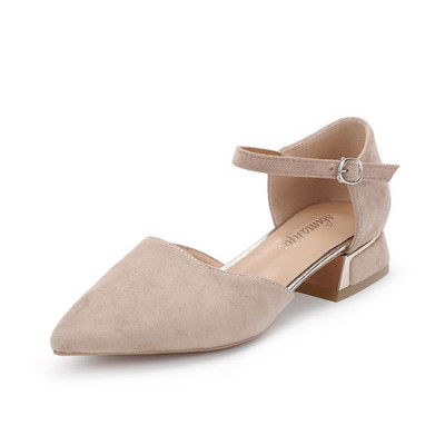 Καθημερινά γυναικεία παπούτσια - σε μαύρο και μπεζ χρώμα