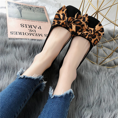 Περιστασιακά γυναικεία παπούτσια με κορδέλα σε δύο χρώματα