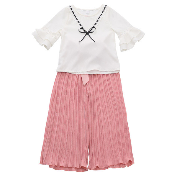 Stílusos, két részből álló gyerekkészlet - lányoknak