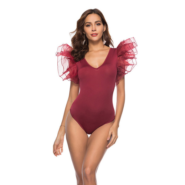 Μοντέρνο μαγιό με τούλι σε διάφορα χρώματα