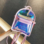 Μοντέρνο γυναικείο σακίδιο σε ροή χρωμάτων