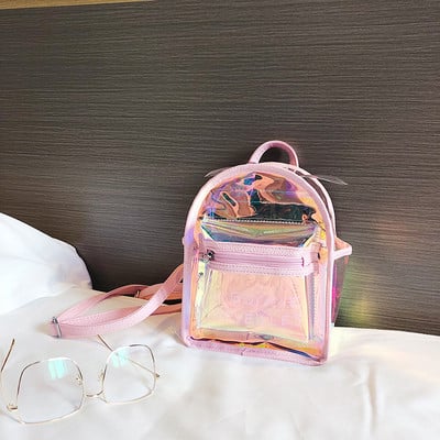 Μοντέρνο γυναικείο σακίδιο σε ροή χρωμάτων