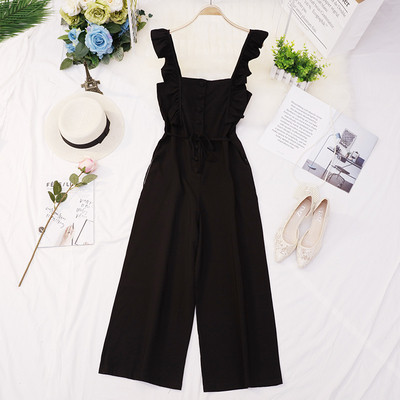 Salopeta de dama eleganta in mai multe culori cu nasturi si cravata