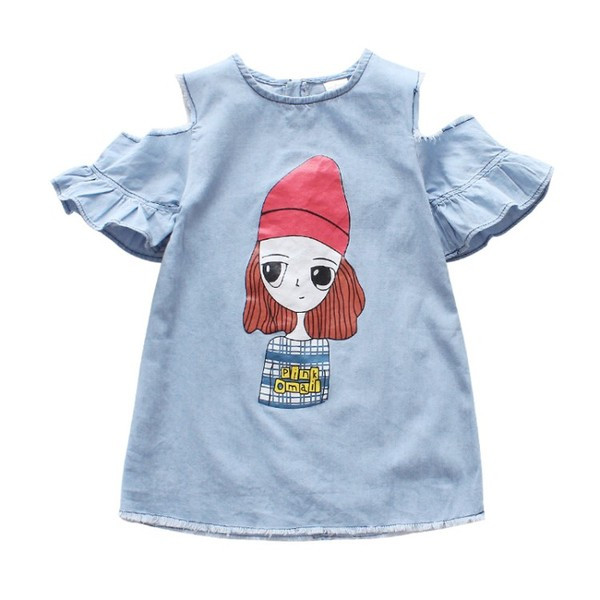 Μοντέρνο παιδικό χιτώνα με εφαρμογή