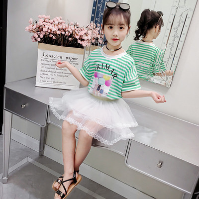 Gyerek modern szett lányoknak két színben, két részben