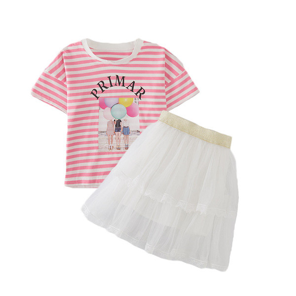 Gyerek modern szett lányoknak két színben, két részben