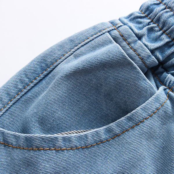 Pantaloni barbatesti la moda in doua culori cu centura elastica