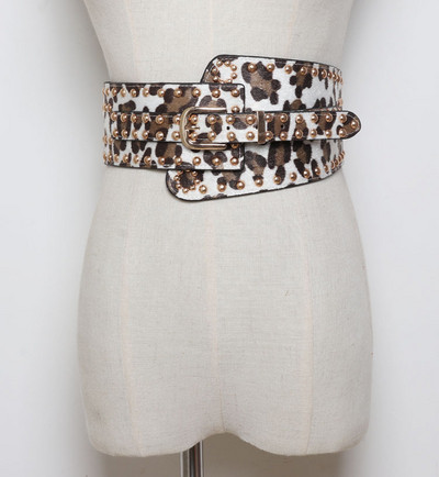 Stílusos női öv fém elemekkel több színben