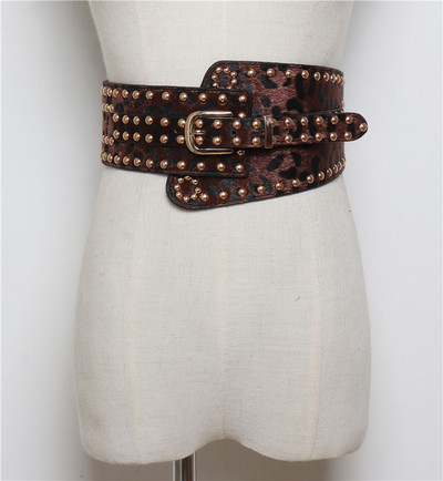 Stílusos női öv fém elemekkel több színben