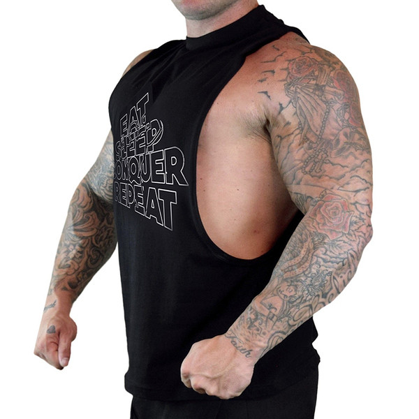 Napi férfi felső, fekete-fehér felirattal