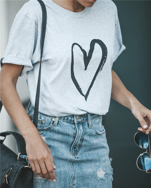 Alkalmi női póló fehér és szürke rátéttel