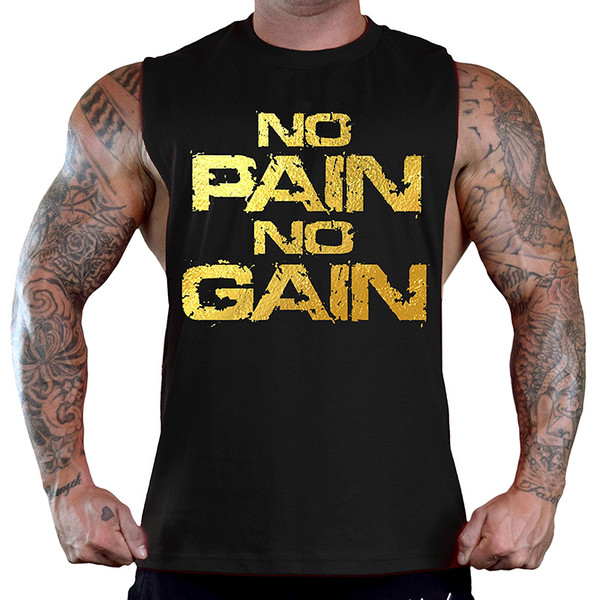 Modern férfi felső négy színben felirattal